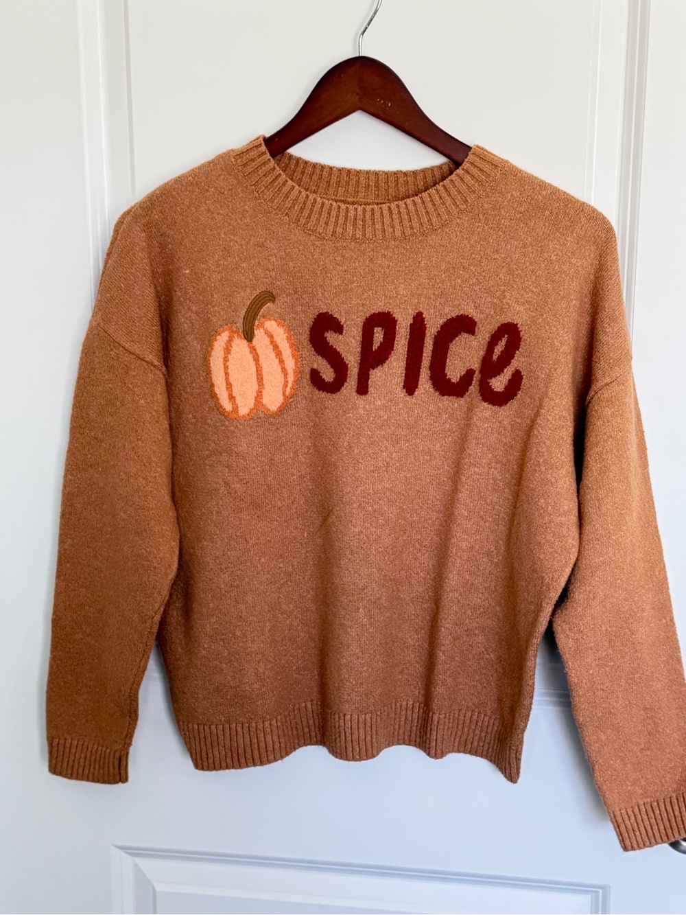 LOFT | Pumpkin 'SPICE' Crewneck Sweater